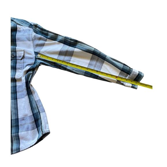 Eddie Bauer Mens/Teen/Unisex Shaket Relaxed Fit Flannel Size Medium Oversized - Picture 5 of 8